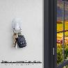 COLGADOR ORYX  BLANCO GRANDE (BLISTER  2 UNIDADES) ADHESIVO