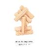 ESPIGAS MADERA 10X40 MM. (BOLSA DE 50 PIEZAS)