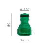 ADAPTADOR MANGUERA PLASTICO 3/4 MACHO BLISTER