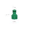 ADAPTADOR MANGUERA PLASTICO 1/2 HEMBRA  BLISTER