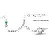 ADAPTADOR MANGUERA PLASTICO 3/4 HEMBRA  BLISTER