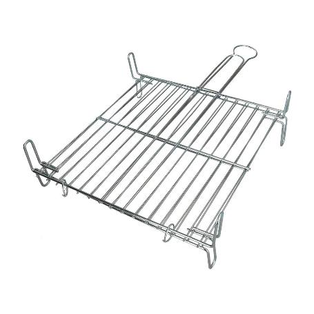 PARRILLA BARBACOA DOBLE 40X40 CM.