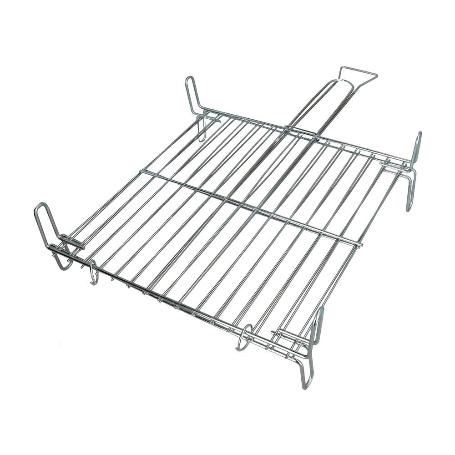PARRILLA BARBACOA DOBLE 45X45 CM.