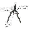 TIJERAS PODAR KS-8T 215MM.1 MANO