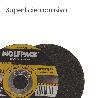 DISCO CORTE ABRASIVO ACERO INOXIDABLE PLUS Ø 115X Ø 22,2 MM ESPESOR 1,6 MM. DISCO RADIAL / AMOLADORA UNIVERSAL