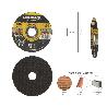 DISCO CORTE ABRASIVO PIEDRA FINO Ø 115 X Ø 22 MM. ESPESOR 1,2 MM. DISCO RADIAL / AMOLADORA UNIVERSAL CON TODAS LAS 