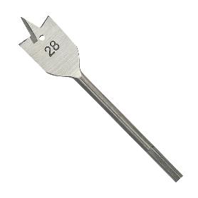 BROCA PLANA MADERA 3 PUNTAS WOLFPACK   28,00 MM.