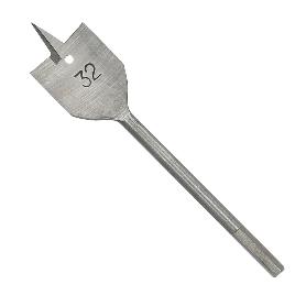 BROCA PLANA MADERA 3 PUNTAS WOLFPACK   32,00 MM.