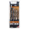 ESTUCHE BROCAS ALPEN MADERA   5 PIEZAS