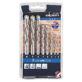 ESTUCHE BROCAS ALPEN WIDIA LONG LIFE 8 PIEZAS