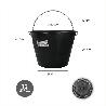 CUBO OBRA ITALIANO PLASTICO WOLFPACK 12 L