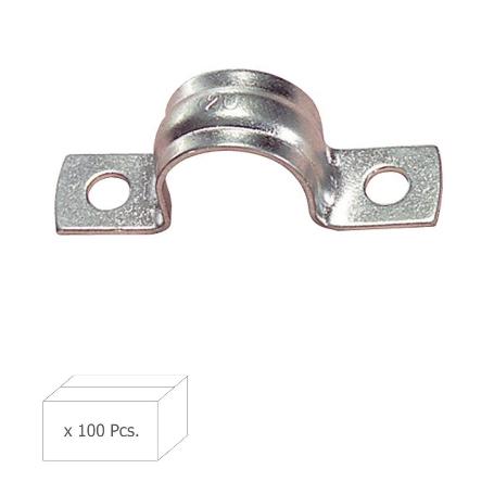 GRAPA METALICA 2 PATAS     30 MM. WOLFPACK CAJA 100 UNIDADES