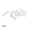TACO WOLFPACK PLÁSTICO BLANCO 10X35 MM. (25 UNIDADES)