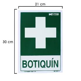 CARTEL BOTIQUIN 21X 30 (ALT.) CM.
