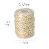 CUERDA SISAL Nº3/4 HILO DE 2 CABOS (BOBINA 700 GR. / 140 M.)