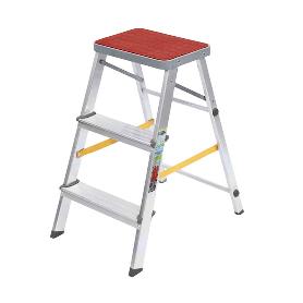ESCALERILLA ALUMINIO 3 PELDAÑOS USO DOMÉSTICO