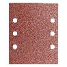 LIJA RECAMBIO CON VELCRO 114X140 MM. CON AGUJEROS GRANO  120 (10 PIEZAS)