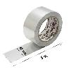 CINTA ADHESIVA ALUMINIO 48 MM. X  5 M. 66 MICRAS