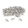 SOPORTE DE PLASTICO CON ANCLAJE METALICO 5 Ø MM. PARA ESTANTERIAS / ESTANTES (CAJA 100 UNIDADES)