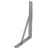PALOMILLA WOLFPACK CON REFUERZO GRIS 500X330 MM. USO DOMÉSTICO