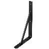 PALOMILLA WOLFPACK CON REFUERZO NEGRA 400X270 MM. USO DOMÉSTICO