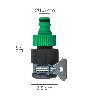 ADAPTADOR MANGUERA PLASTICO PARA GRIFO  BLISTER