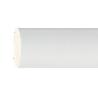 BARRA MADERA LISA 1,8 METROS X 20 MM. BLANCO