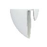SOPORTE PELICANO REGULABLE PARA ESTANTE 1 / 35 MM. BLANCO  (1 PIEZA)