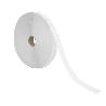 CINTA VELCRO FELPA CON ADHESIVO BLANCO ROLLO 25 METROS