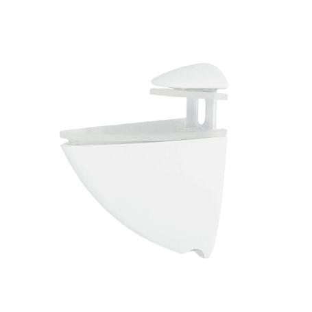 SOPORTE PELICANO REGULABLE PARA ESTANTE 1 / 20 MM. BLANCO  (1 PIEZA)