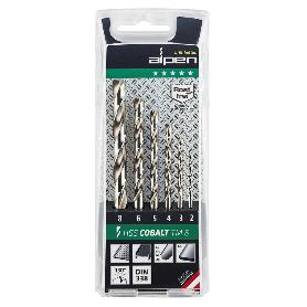 ESTUCHE BROCAS ALPEN COBALTO  6 PIEZAS