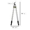 TIJERAS PODAR 2 MANOS PROFESIONAL FORJA Y ALUMNIO 75 CM.