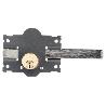 CERROJO B-4 LLAVE 2 LADOS PASADOR DE 183MM CILINDRO REDONDO DE 70MM