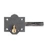 CERROJO B-8 LLAVE 2 LADOS DE 165MM CILINDRO DE PERA DE 50MM
