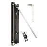 MUELLE PUERTA WOLFPACK ALUMINIO ANODIZADO NEGRO (BLISTER 1 PIEZA)