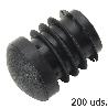 CONTERA PLASTICO REDONDA INTERIOR NEGRA PARA TUBO EXTERIOR Ø 28 MM. BOLSA 200 UNIDADES
