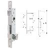 CERRADURA TESA 2210/38/SSI SIN CERRADERO SIN ESCUDO