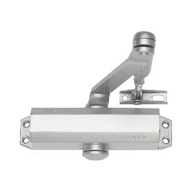 CIERRAPUERTAS TESA DC120  F2-4 SIN RETENEDOR PLATEADO