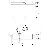 CIERRAPUERTAS TESA DC120-1 F2-4 CON RETENEDOR PLATEADO