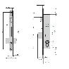 CERRADURA CVL 196/30/6AN CARPINTERÍA ALUMINIO