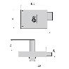 CERRADURA CVL 124A/ 10/HE IZQUIERDA