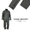 TRAJE DE AGUA IMPERMEABLE VERDE POLIURETANO TALLA 9-XXL