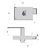 CERRADURA CVL 1124A/  8/HE DERECHA