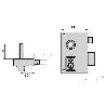 CERRADURA CVL 156B/60/HE DERECHA