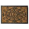 FELPUDO FIBRA COCO Y GOMA WELCOME 40X60 CM.