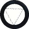 PLAFÓN EMBELLECEDOR DE COLOR NEGRO PARA ESTUFA 150 MM.