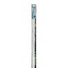 BURLETE PUERTA PVC BLANCO CON GOMA 1 METRO