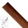 TAPAJUNTAS ADHESIVO PARA MOQUETAS METAL SAPELLI   98,5 CM.