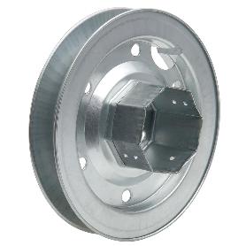 DISCO PERSIANA METALICO ESPIGA METALICA 180X60 MM. CINTA 18/22 MM.