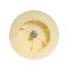 DISCO PERSIANA PLASTICO ESPIGA METAL 120X40 MM. CINTA 18 MM.